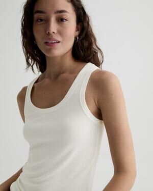 AG Ashley Tank - Powder NWT SIZE M L